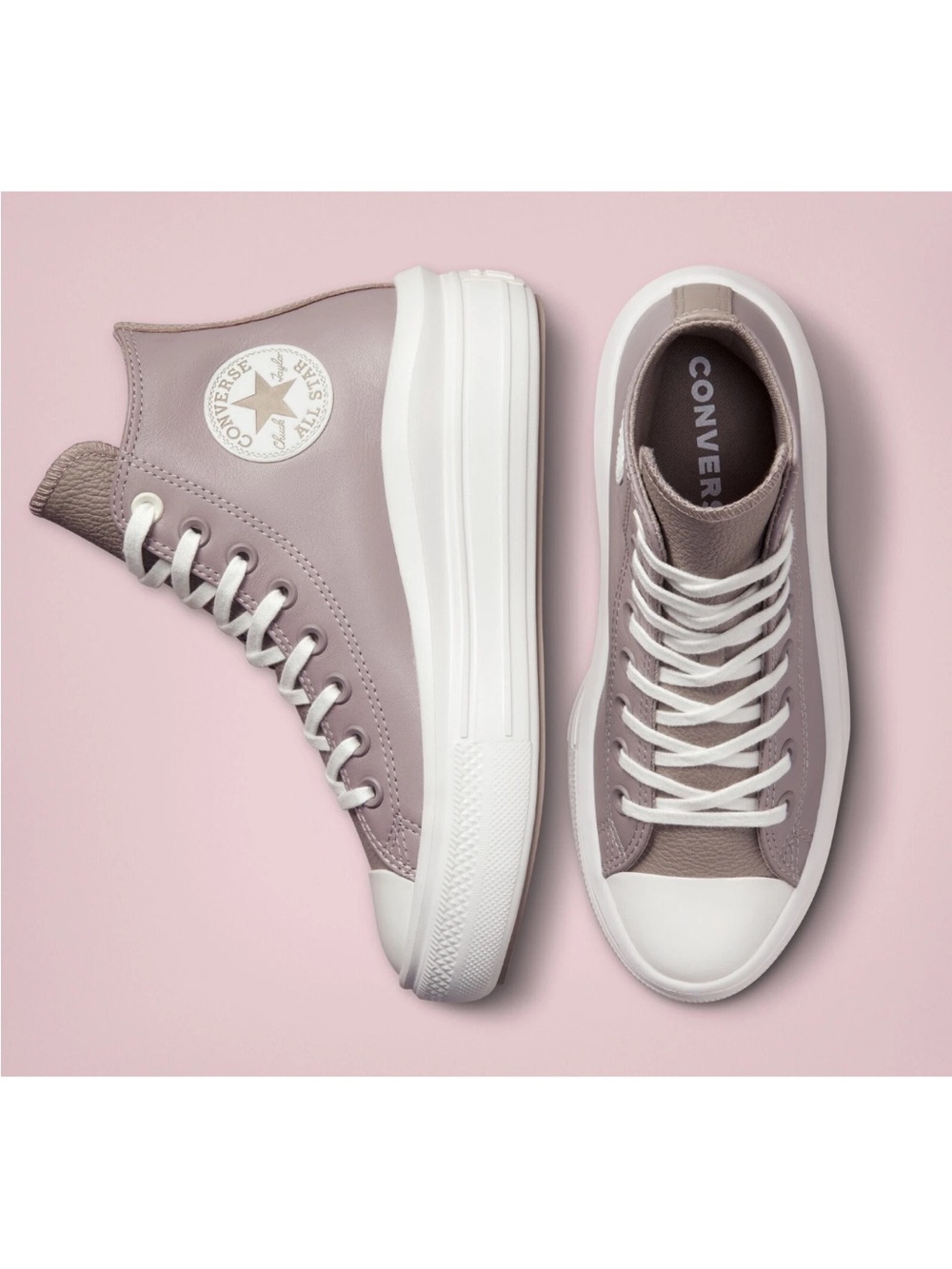 Converse Chuck Taylor All Star Move Platform 573075C Vapor Mauve/Malted Leather
